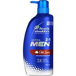 Head & Shoulders Ultra Men 2 In 1 Old Spice Shampoo & Conditioner 750ml