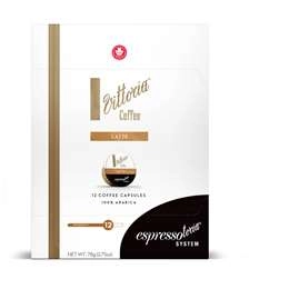 Vittoria Espressotoria Latte Coffee Capsules 12 Pack