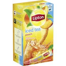 Lipton Peach Iced Tea Sachets  20 Pack