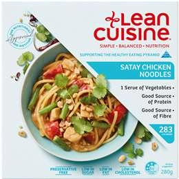 Lean Cuisine Satay Chicken Noodles Frozen Meal 280g