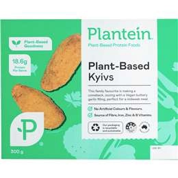 Plantein Plant Based Garlic Kievs  300g