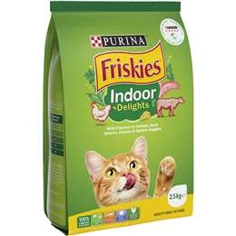 Friskies Adult Indoor Delights Dry Cat Food 2.5kg