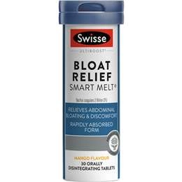 Swisse Ultiboost Bloat Ease Smart Melts 30 Pack