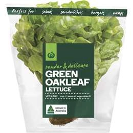 Woolworths Lettuce Oakleaf Green  Each