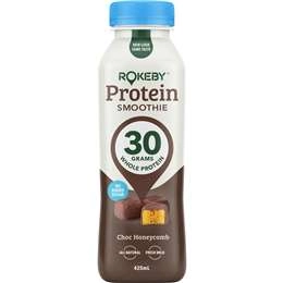 Rokeby Protein Smoothie Choc Honeycomb 425ml