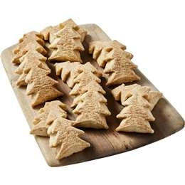 Woolworths Cinnamon & Vanilla Shortbread Trees 14 Pack