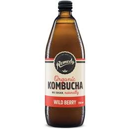 Remedy Kombucha Wild Berry  750ml