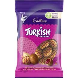 Cadbury Turkish Delight Chocolate Easter Eggs 117g