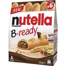 Nutella B-ready Biscuit Multipack  6 Pack