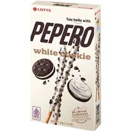 Lotte Pepero White Chocolate Stick & Biscuit 32g