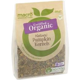 Macro Organic Natural Pumpkin Kernels 250g