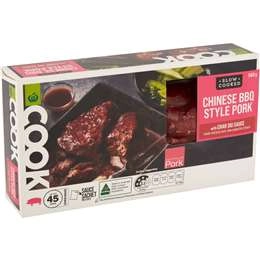 Woolworths Cook Chinese Bbq Style Pork With Char Siu Sauce 560g