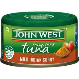 John West Mild Indian Curry Tuna Tempters 95g