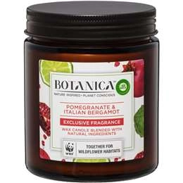 Air Wick Botanica Pomegranate & Italian Bergamot Candle 205g