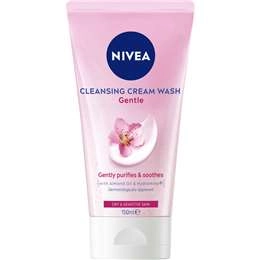 Nivea Gentle Cleansing Cream Face Wash Dry & Sensitive Skin 150ml