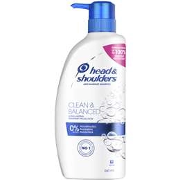 Head & Shoulders Clean & Balanced Anti Dandruff Shampoo For Clean Scalp 660ml