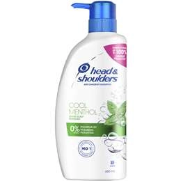 Head & Shoulders Cool Menthol Anti Dandruff Shampoo For Irritated Scalp 660ml