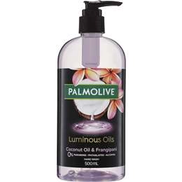 Palmolive Luminous Oils Hand Wash Frangipani And Coconut 500ml