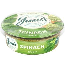 Yumi's Creamed Spinach Dip 200g