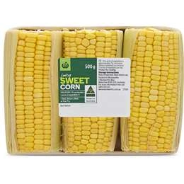 Woolworths Corn Sweet  500g Pack