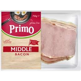 Primo Middle Bacon  750g