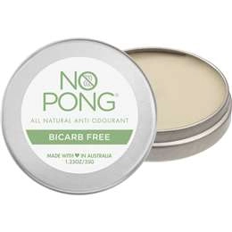  No Pong Bicarb Free Solid Deodorant 35g