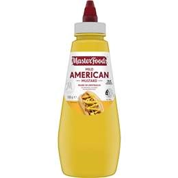 Masterfoods Mild American Mustard  550g