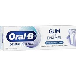 Oral-b Gum Care & Intensive Clean Peppermint Toothpaste 110g