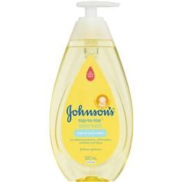 Johnson's Top-to-toe Baby Bath 500ml