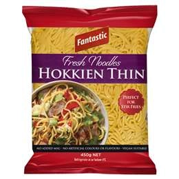 Fantastic Fresh Noodles Thin Hokkien 450g