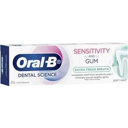 Oral-b Sensitivity & Gum Extra Fresh Breath Soft Mint Toothpaste 90g