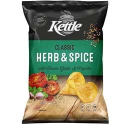 Kettle Classic Herb & Spice Chips 165g