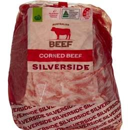 Woolworths Corned Beef Silverside  1kg - 2.1kg