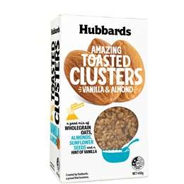 Hubbards Vanilla & Almond Toasted Clusters 450g