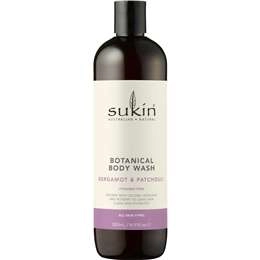 Sukin Botanical Body Wash Bergamot & Patchouli 500ml