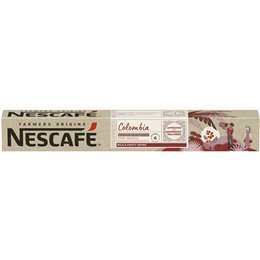 Nescafe Colombia Decaf Farmers Origins Nespresso Approved Coffee Pods 10 Pack