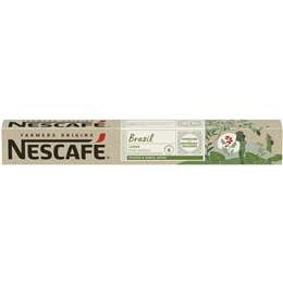 Nescafe Farmers Origins Brazil Nespresso Approved Coffee Pods 10 Pack