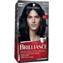 Schwarzkopf Brilliance 91 Blue Black Permanent Colour Each