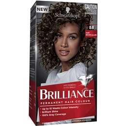 Schwarzkopf Brilliance 88 Dark Brown Allure Permanent Colour Each