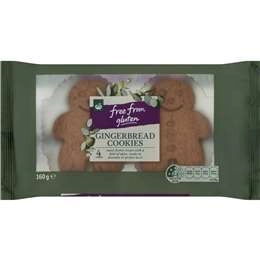 Woolworths Free From Gluten Gingerbread Cookies 4 Pack