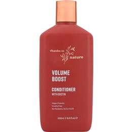 Thanks To Nature Volume Boost Conditioner With Biotin 500ml