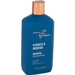 Thanks To Nature Hydrate & Nourish Shampoo With Abyssinian Oil 500ml