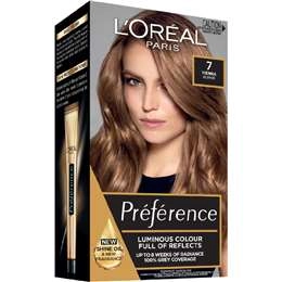 L'oreal Preference Permanent 7 Vienna Dark Blonde Each