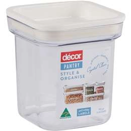 Decor Pantry Style & Organise Square 710ml Each