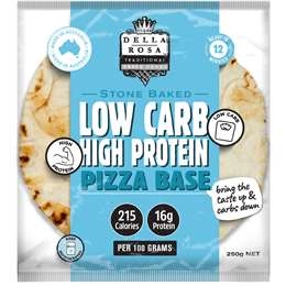 Della Rosa Low Carb High Protein Pizza Base 250g