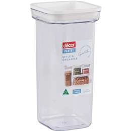 Decor Pantry Style & Organise Square 1.4l Each