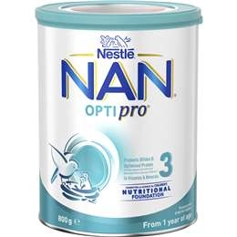 Nestle Nan Optipro 3 Toddler 1+ Years Milk Drink Powder 800g