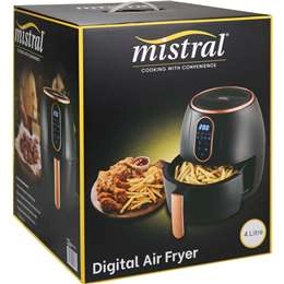 Mistral Digital Air Fryer 4 Litre  Each