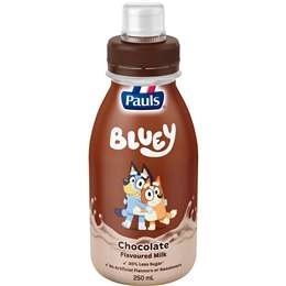 Pauls Bluey Chocolate Flavoured Milk 250ml