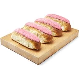 Woolworths Iced Fruitless Finger Buns  4 Pack